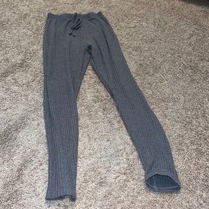 Grey leggings